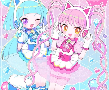 可愛いイラストやミニキャラを制作します 観賞用、SNSなどで使えるイラスト・ミニキャラ イメージ1