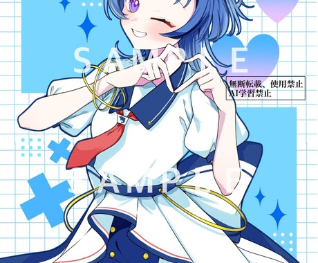 MV･VTuber･動画イラスト描きます YouTubeやSNSに使える◎ネット活動を頑張る貴方へ！ イメージ2