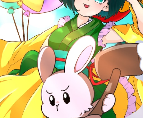 ご希望のイラスト！可愛いイラストお描きします イメージ1