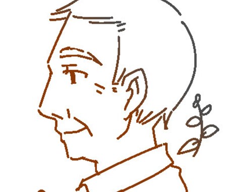 可愛くシンプルなイラストタッチで似顔絵を描きます SNSのアイコンなどにどうぞ。 イメージ2