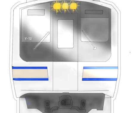 鉄道イラスト描きます お子さんの誕生日イラストなどにいかがでしょうか？ イメージ2