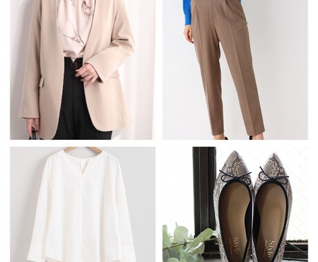 お手持ちのお洋服で1週間コーディネートを提案します これでもう毎朝コーディネートに悩まない！ イメージ1