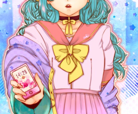 イラスト作成致します SNSのサムネからキャラクターデザインまで イメージ1
