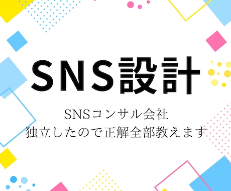 SNSコンサル出身マーケターが今の正解を教えます 今のSNSの正解をSNSコンサル出身マーケターが教えます。 イメージ1