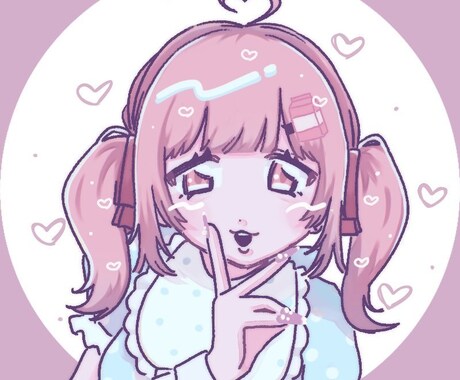 ゆるかわいいアイコンを描きます やわらかい雰囲気がでるアイコンをお届けします イメージ2