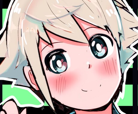 SNS用のアイコンイラスト・サムネ等を描きます アニメ調アイコンを描かせていただきます イメージ2