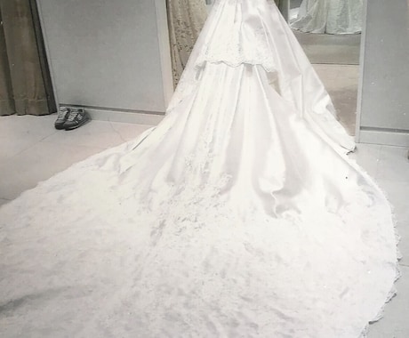 結婚式のドレスをドールサイズで作成します ウェディングドレスのミニチュアを作ります。 イメージ2