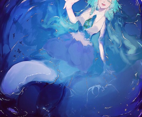 可愛い・美人良いとこ取りの絵柄で描きます 可愛らしさもあり、美人なキャラクターが描けます。 イメージ2