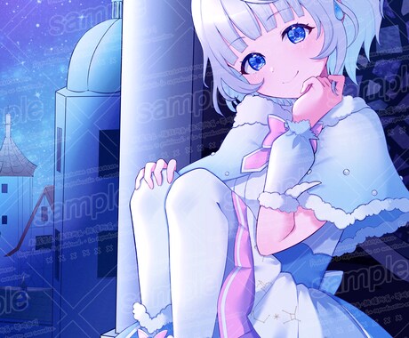 目を惹くキャラクターイラストを描きます キュートでセクシーなVtuber、Vライバー様のイラスト！ イメージ2