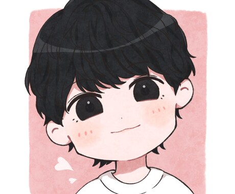 可愛いデフォルメイラストをお届けします Twitterなどに使うアイコンを描きます！ イメージ1