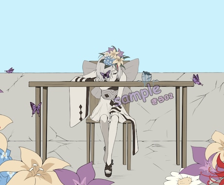 キャラクターイラスト（全身）描きます オリジナルキャラクターのイラストを描きます。 イメージ2