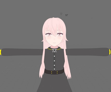 3dキャラクターモデリングします blenderを用いてフルスクラッチでモデリングします イメージ1