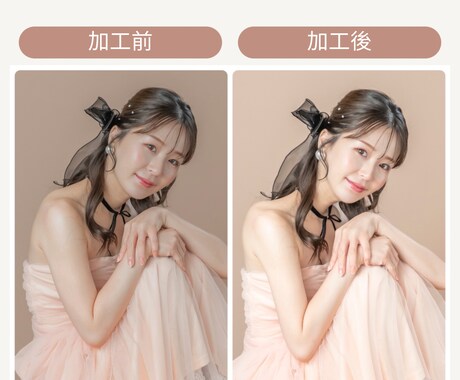 SNS用プロフィール写真を可愛く加工をします 【超重要！】好印象やインパクトを与えるSNSのアイコン加工♪ イメージ1