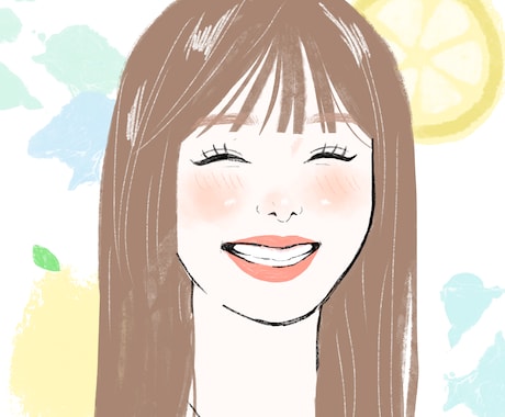 優しいタッチの似顔絵描きます リアル寄りからアニメ寄りまで! イメージ1