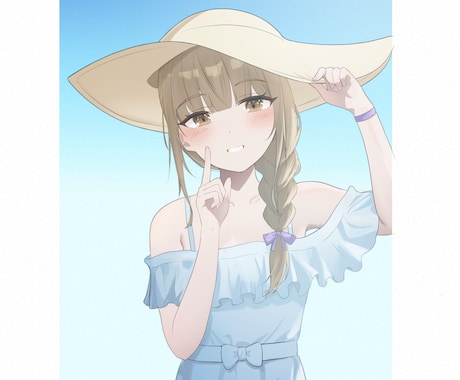 かわいい×透明感！迅速納品のイラスト制作します 細やかなヒアリングで、あなたのイメージにぴたりのかわいいを イメージ1