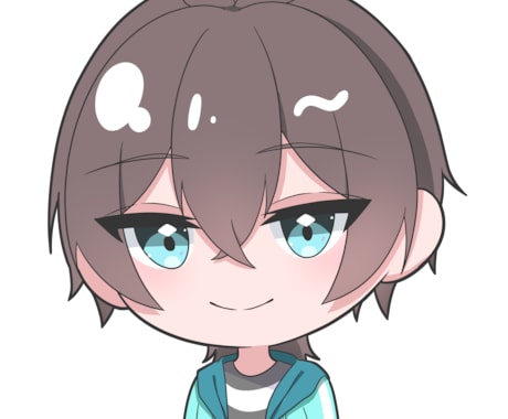 透明感かわいいSDキャラ描きます 透明感のあるやわらかい塗りで丁寧に仕上げます◎修正対応あり イメージ2