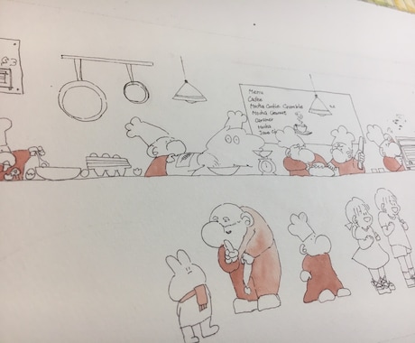 ご飯やお菓子、商品紹介イラスト描きます おいしい食べ物や小物を水彩画で作成致します！ イメージ1