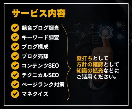 初心者向けにワンポイント・コンサルを提供します 「ブログ運営で困った」を解決します！ イメージ2