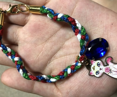 あなたのためだけのミサンガを編みます 【推し活に私生活、なんでもOK】オーダーメイドミサンガ イメージ1