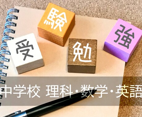中学校理科・数学・英語の受験対策いたします 受験に向けたオンライン家庭教師、教育学の研究者による深い理解 イメージ1