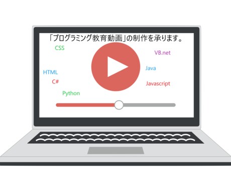 プログラミング教育動画の制作を承ります プログラミング学校、社員教育、サークルなどにご活用できます イメージ1