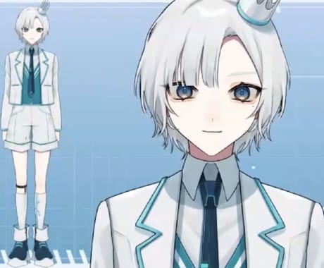 即活動可 中性的VTuberモデルになります 【今すぐVTuberデビュー可】完成済み中性イケメン譲渡 イメージ1
