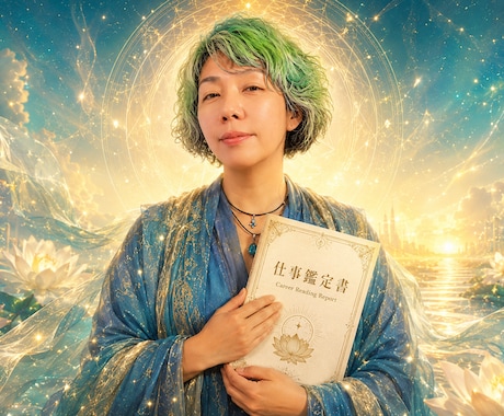 仕事の悩みと今後、本来の適職などを丁寧に視ます ✨転職・適職・職場の悩みに。今の流れと働き方をお伝えします イメージ1