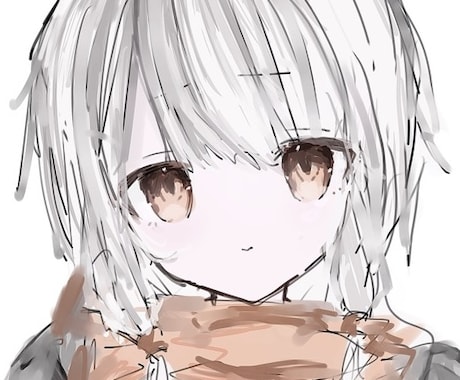 儚くてかわいいイラストを描きます イメージ1