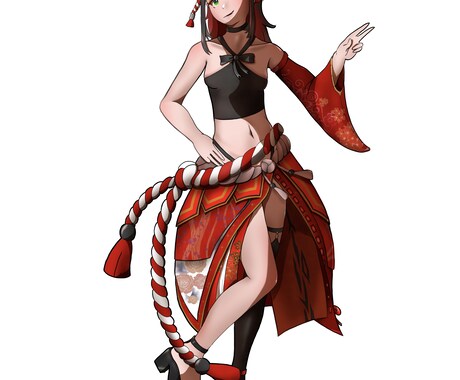 商用利用可、キャラクターを作ります ゲーム、Vtuber等に利用できます。 イメージ2