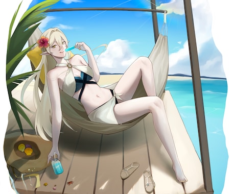 商用化！魅力たっぷりな一枚絵をお描きいたします イメージ1