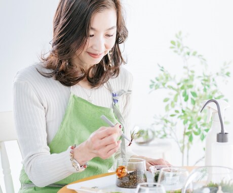 苔テラリウムワークショップレッスン致します 作る楽しみ＆愛でる楽しみもある癒しの苔テラリウム♡資材等込み イメージ2