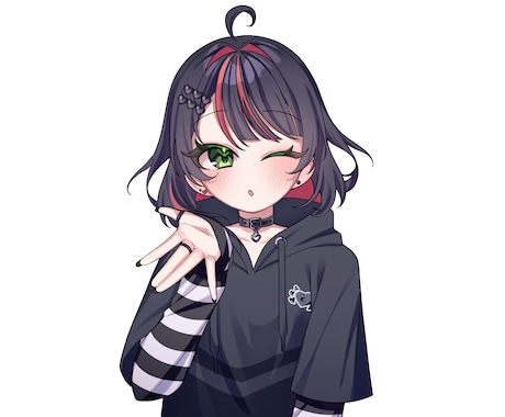 バストアップイラストお描きします イメージ1