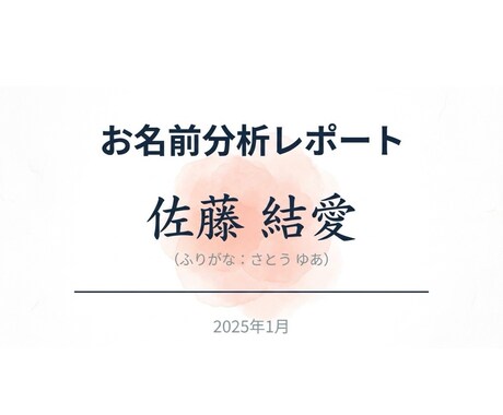 程よく個性のある赤ちゃんの名前を診断・提案します 過去20年の統計データと12の評価軸で程よく個性的な名前を。 イメージ2