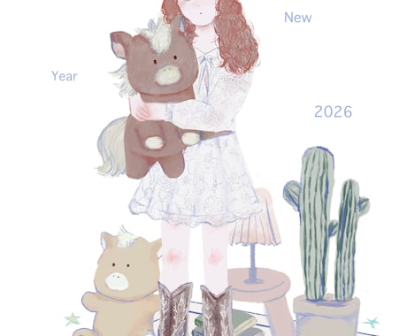 可愛くておしゃれなイラスト描けます イメージ1