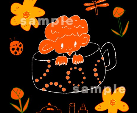 心がほっこり。ゆる可愛い手描きイラスト描きます SNSアイコン、WEB挿絵に。心温まるイラストを♪ イメージ2