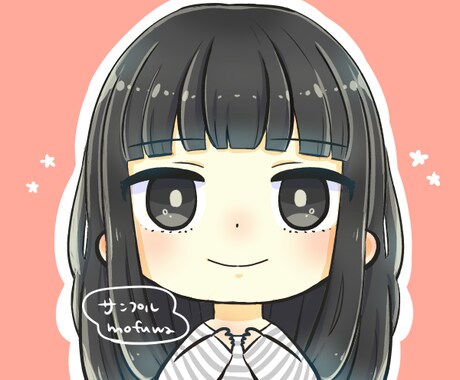 SNSやブログで使えるアイコン描かせていただきます あなたのイメージをミニキャラに！ポップなアイコン描きます♪ イメージ2