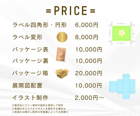 パケ買いしたくなるラベルやパッケージ作ります 一目でインパクトに残るようなわくわくするラベル・パッケージ イメージ2