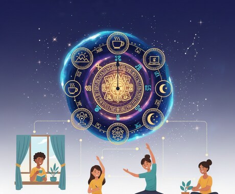 マヤ暦で「本来の自分」に戻るルーティン設計します 流れに乗っていると感じられる充実した生活を手に入れませんか？ イメージ1