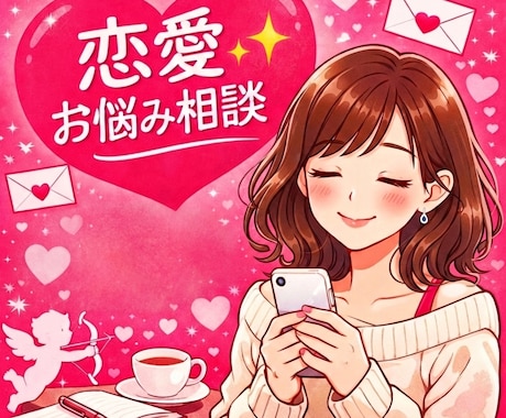 恋愛コラムニストが文章で恋愛相談にお答えします ～「あなたが幸せになるヒント」を一緒に考えます～ イメージ1