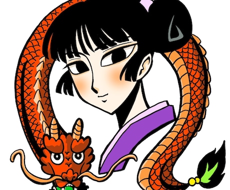 アイコンなどに使える線画描きます 切り絵風のタッチで色々な用途でご利用できます イメージ1