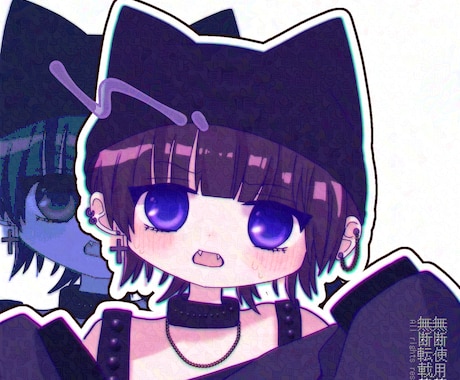 アイコン、作成します ロリータ、パンク、サブカル、レトロ系でもかけます！ イメージ2