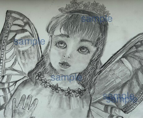 原画が好きな方、描いて欲しい神様アート描きます 原画　発送無料　神様アート　心を込めて描きます。 イメージ2