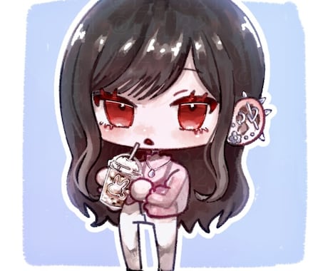ポップで可愛いミニキャラ描きます イメージ1