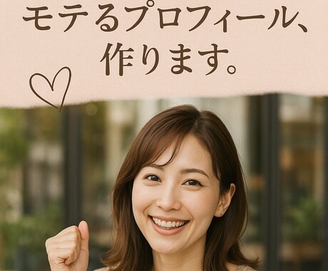 遊ばれず本命になるプロフィールを作成します 告白される恋をしたいあなたへ本気の恋を掴む秘訣教えます イメージ1