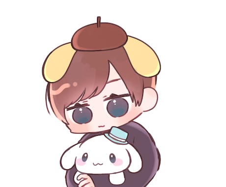 イラストを描きます かわいいちびキャラを描きます！(３５００円〜) イメージ1