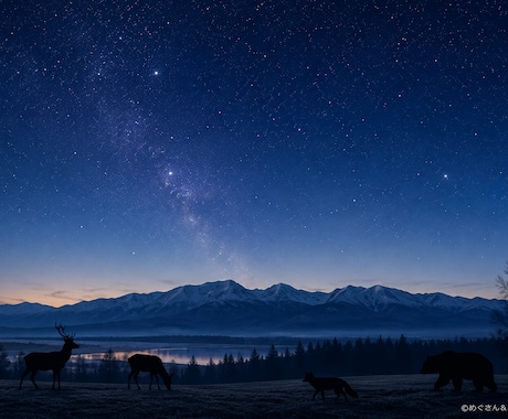 nociw◆cardを使ってワンオラクルで占います 北海道の星々のカードであなたにメッセージを伝えます☆ イメージ1