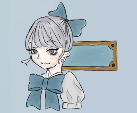 人物アイコン描きます SNSなどで使えるアイコンを最安で描きます イメージ2