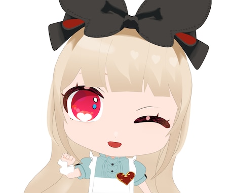 VTuberさん向けデフォルメ3Dモデル作成します ちまっとかわいいデフォルメ3Dモデルを作ります！ イメージ2