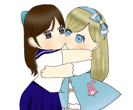 ミニキャラオリジナルキャラコン描きます 頑張って書くのでぜひ依頼お願いします! イメージ1