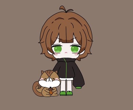 ゆるふわミニキャラ制作致します 自分だけのオリジナルキャラ作ってみませんか？【商用利用可】 イメージ2